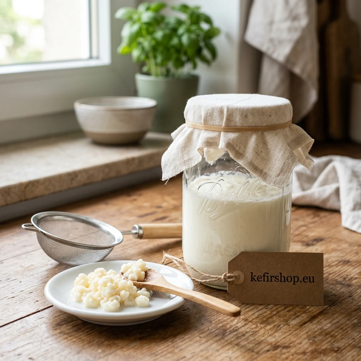 Verse kefir kopen - melkkefir startpakket
